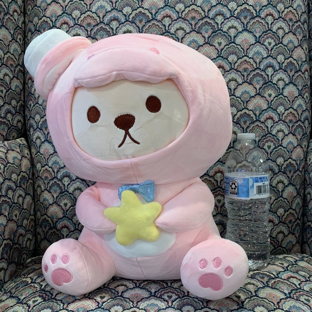 Kawaii Pink Space Bear Shizukana Umi No Kuma